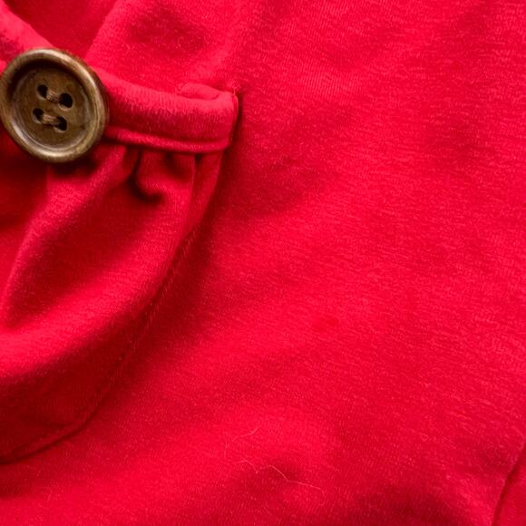 Girl August Red Cardigan - Picture 3 of 5